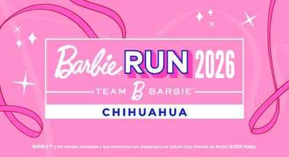 Logo de Barbie Run Chihuahua 2026