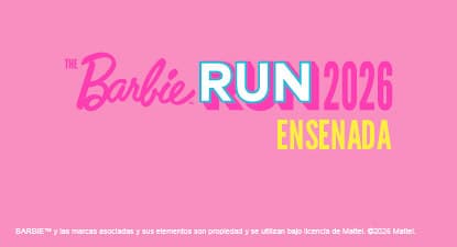 Logo de Barbie Run Ensenada 2026
