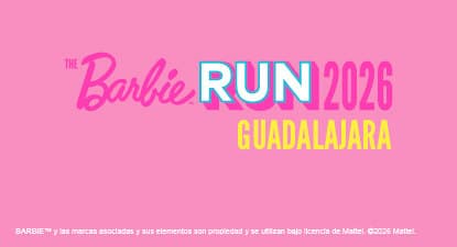 Logo de Barbie Run Guadalajara 2026