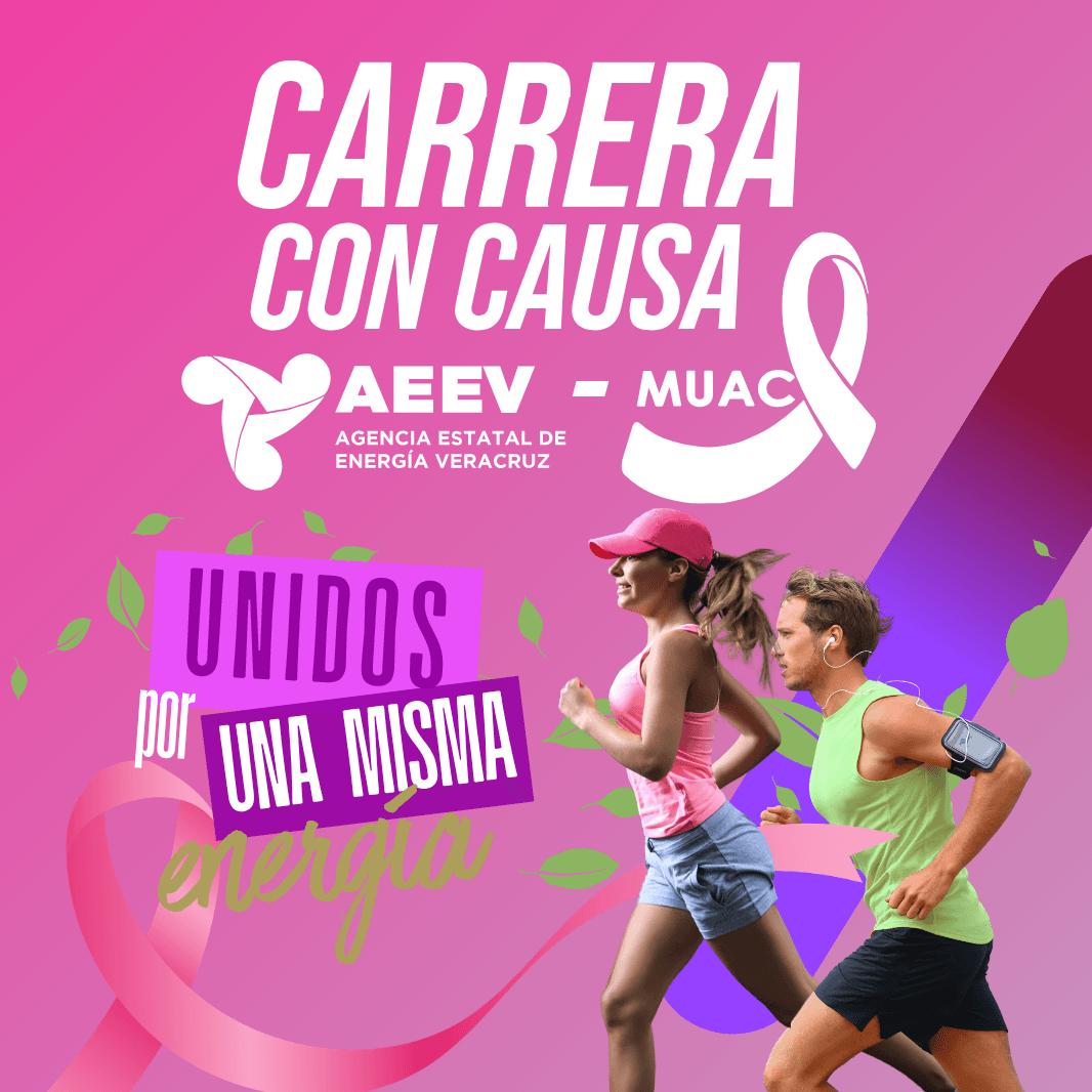 Logo de CARRERA CON CAUSA AEEV-MUAC