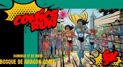 Logo de Comics Run 6 k y 3 k 2026