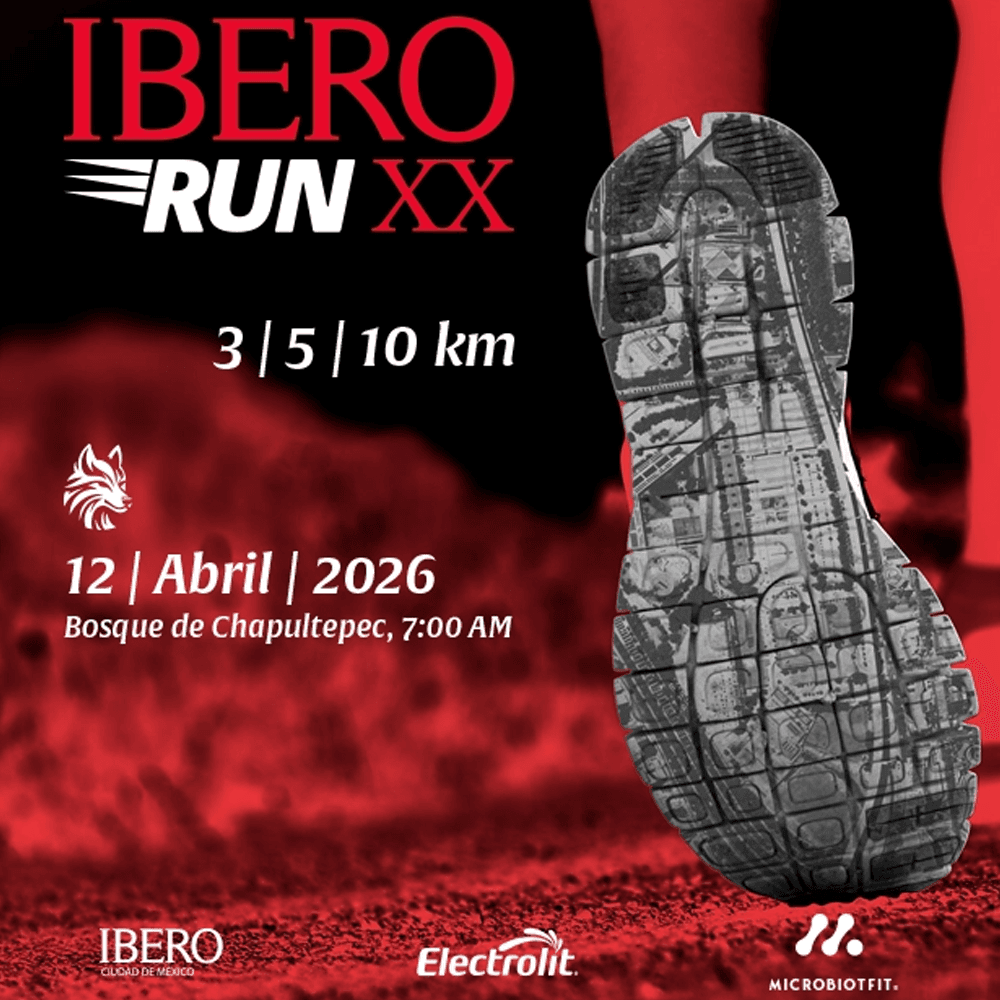 Logo de IBERO RUN XX 2026