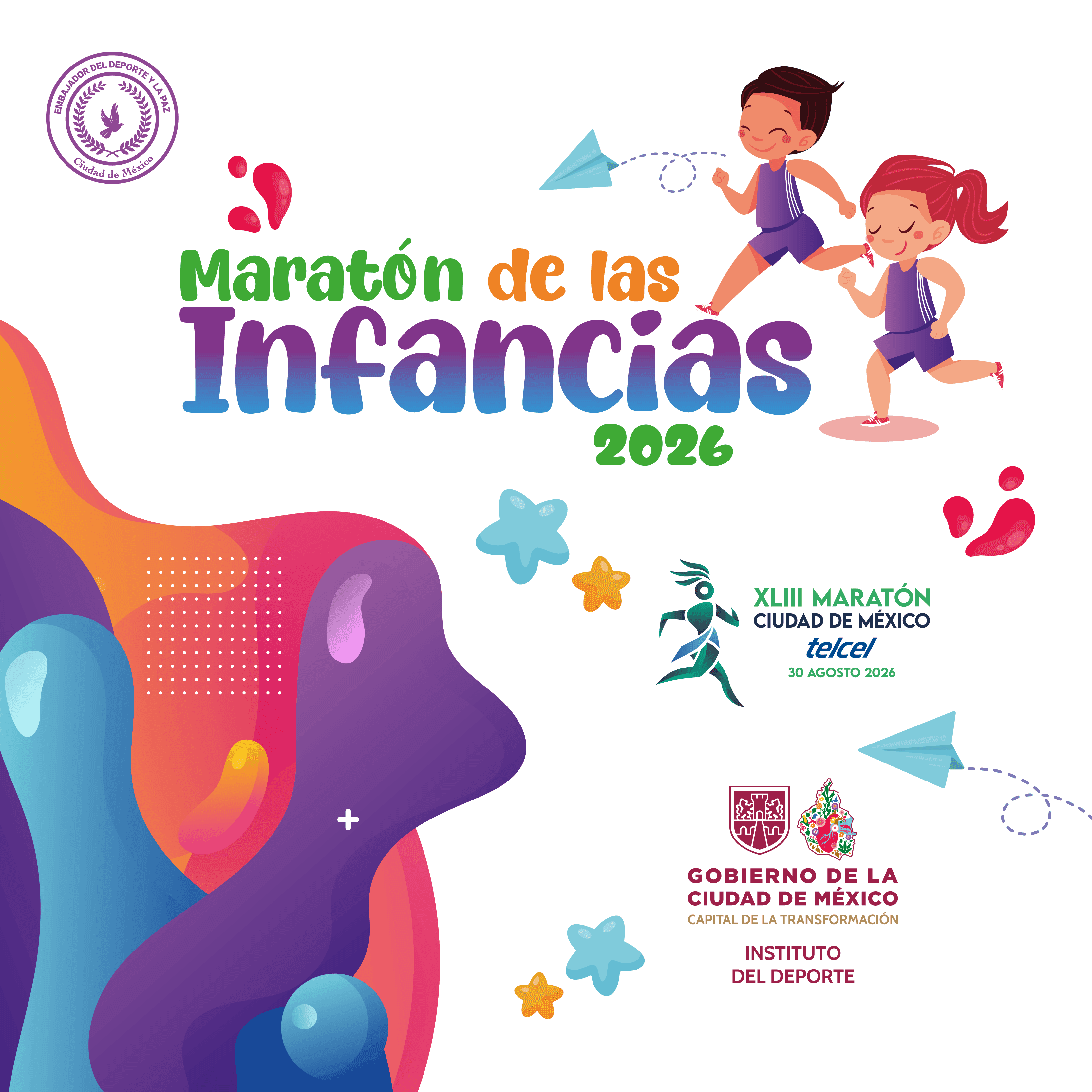 Logo de MARATÓN DE LAS INFANCIAS 2026