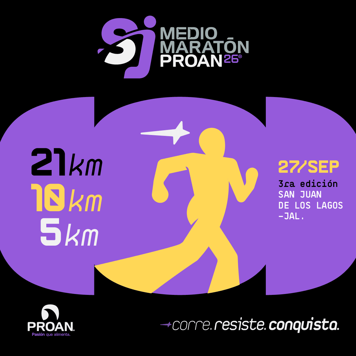 Logo de MEDIO MARATÓN PROAN 2026