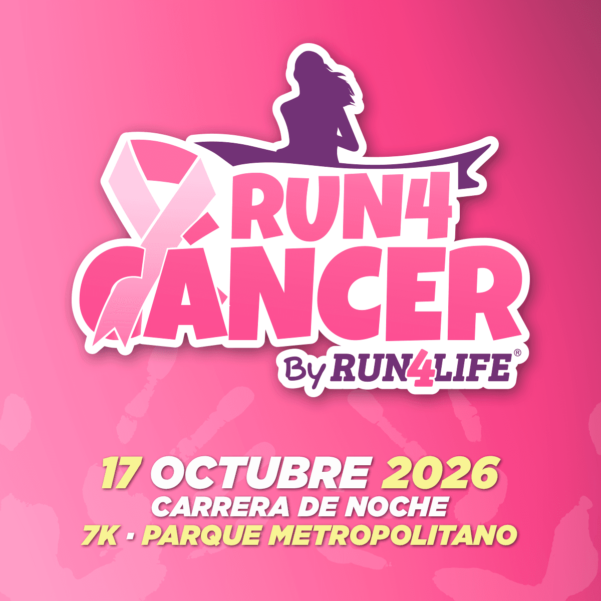 Logo de RUN4CANCER 2026