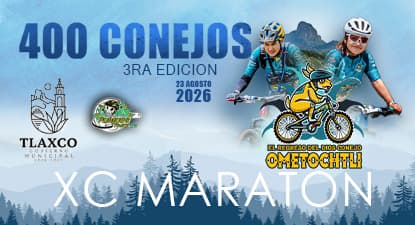 Logo de XC Maratón 400 Conejos 2026
