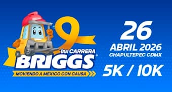 Logo de 1er Carrera Briggs Equipment Mexico 2026
