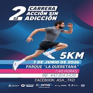 Logo de 2a Edición Carrera Acción Sin Adicción