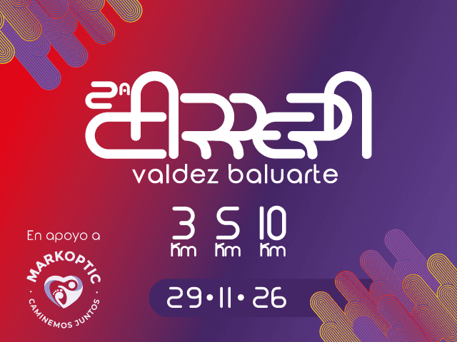 Logo de 2da Carrera Valdez Baluarte