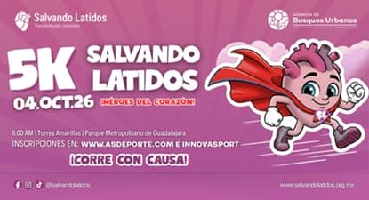 Logo de 6a. Carrera Salvando Latidos Héroes del corazón 2026