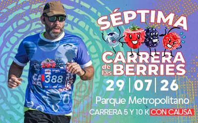 Logo de 7ma CARRERA DE LAS BERRIES 5K Y 10K