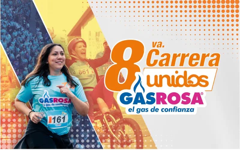 Logo de 8Va. CARRERA UNIDOS 2, 5 y 10 KM 2026 EN PLAZA MIDTOWN