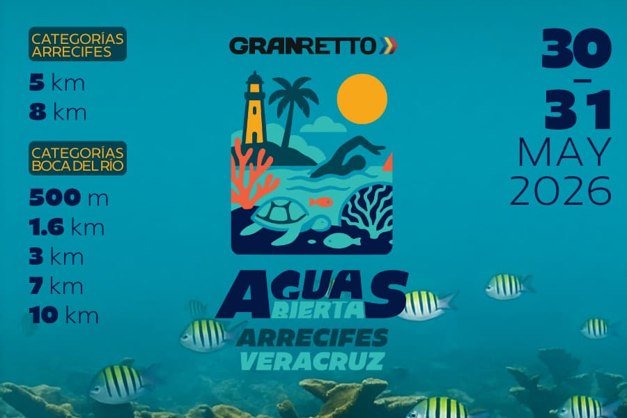 Logo de AGUAS ABIERTAS GRAN RETTO ARRECIFES VERACRUZ 2026