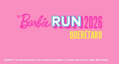 Logo de Barbie Run Querétaro 2026