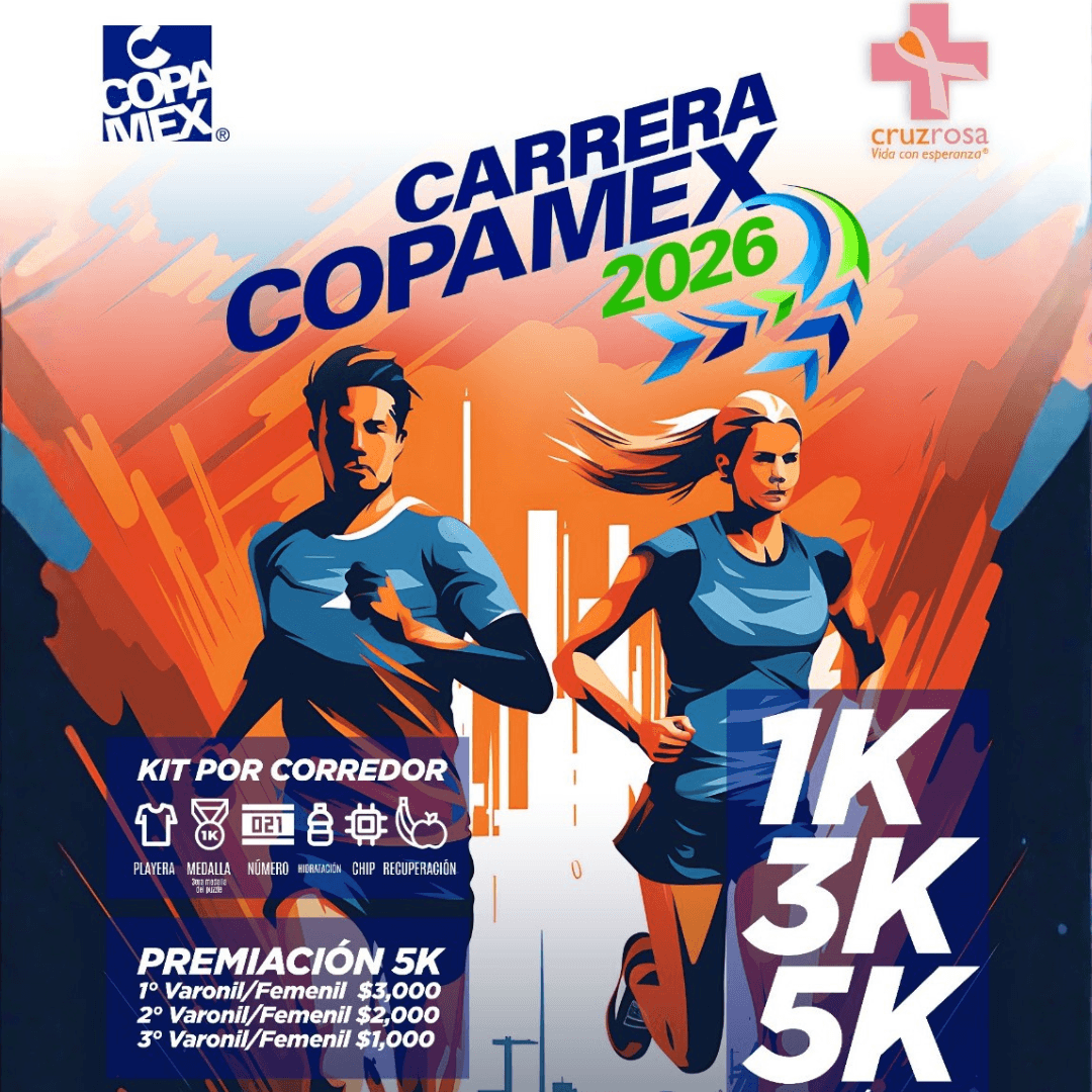 Logo de Carrera Copamex 2026
