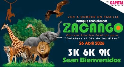Logo de Carrera Corre en Zacango y disfruta del Día del Niño 2026