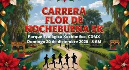 Logo de Carrera Flor de Nochebuena 5k 2026