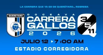 Logo de Carrera Gallos 2026