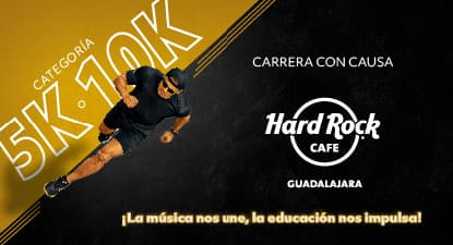 Logo de Carrera Hard Rock Café Guadalajara