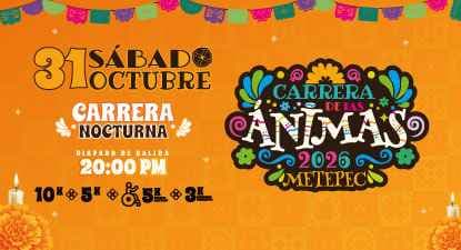 Logo de Carrera Las Ánimas de Metepec 2026
