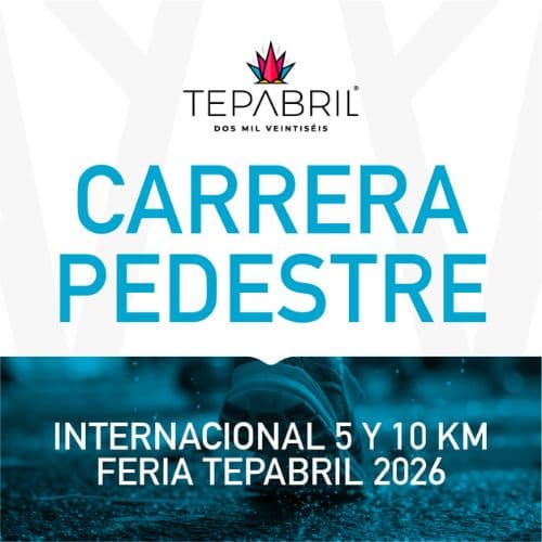 Logo de Carrera pedestre internacional 5 y 10 km Feria Tepabril 2026