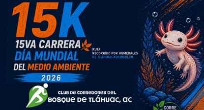 Logo de Carrera por el Día Mundial del Medio Ambiente