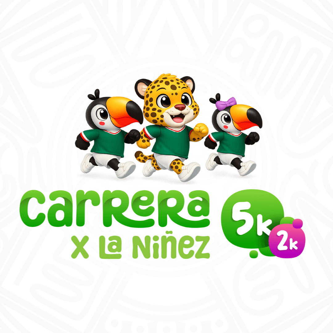 Logo de Carrera por la niñez 5k y 2k 2026