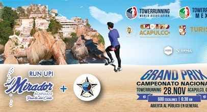 Logo de Carrera Run Up! Hotel Mirador Acapulco + La Quebrada