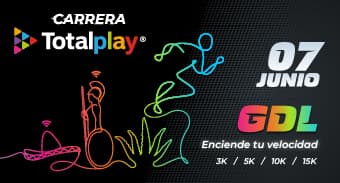 Logo de Carrera Totalplay Guadalajara 2026