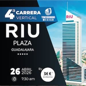 Logo de Carrera Vertical Tower Running Hotel RIU Plaza Guadalajara
