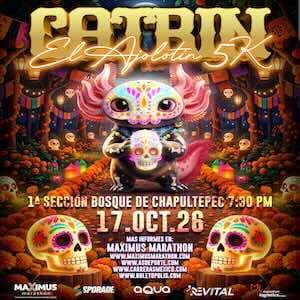 Logo de Catrin El Ajolotin 5K