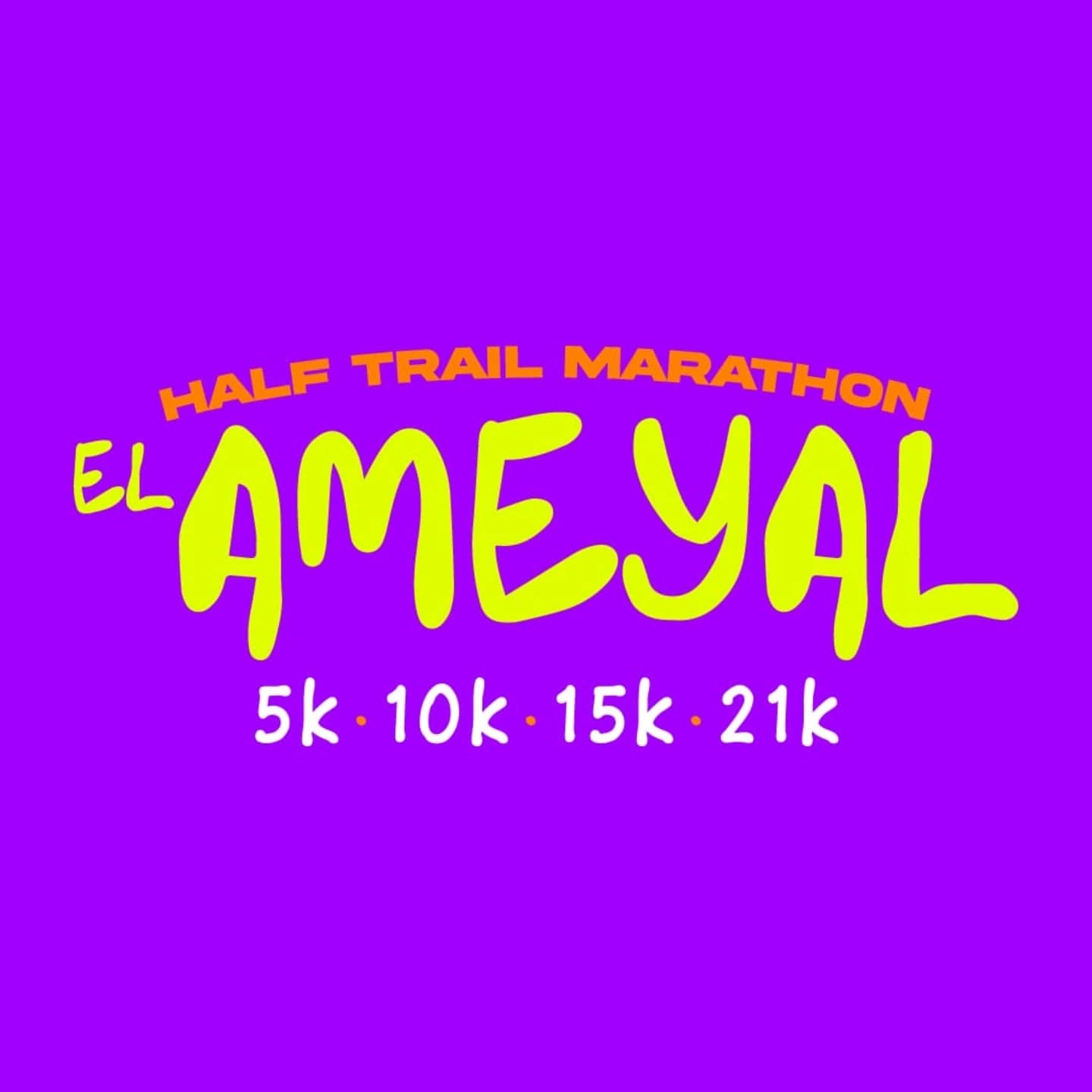 Logo de El Ameyal Half Trail Marathon