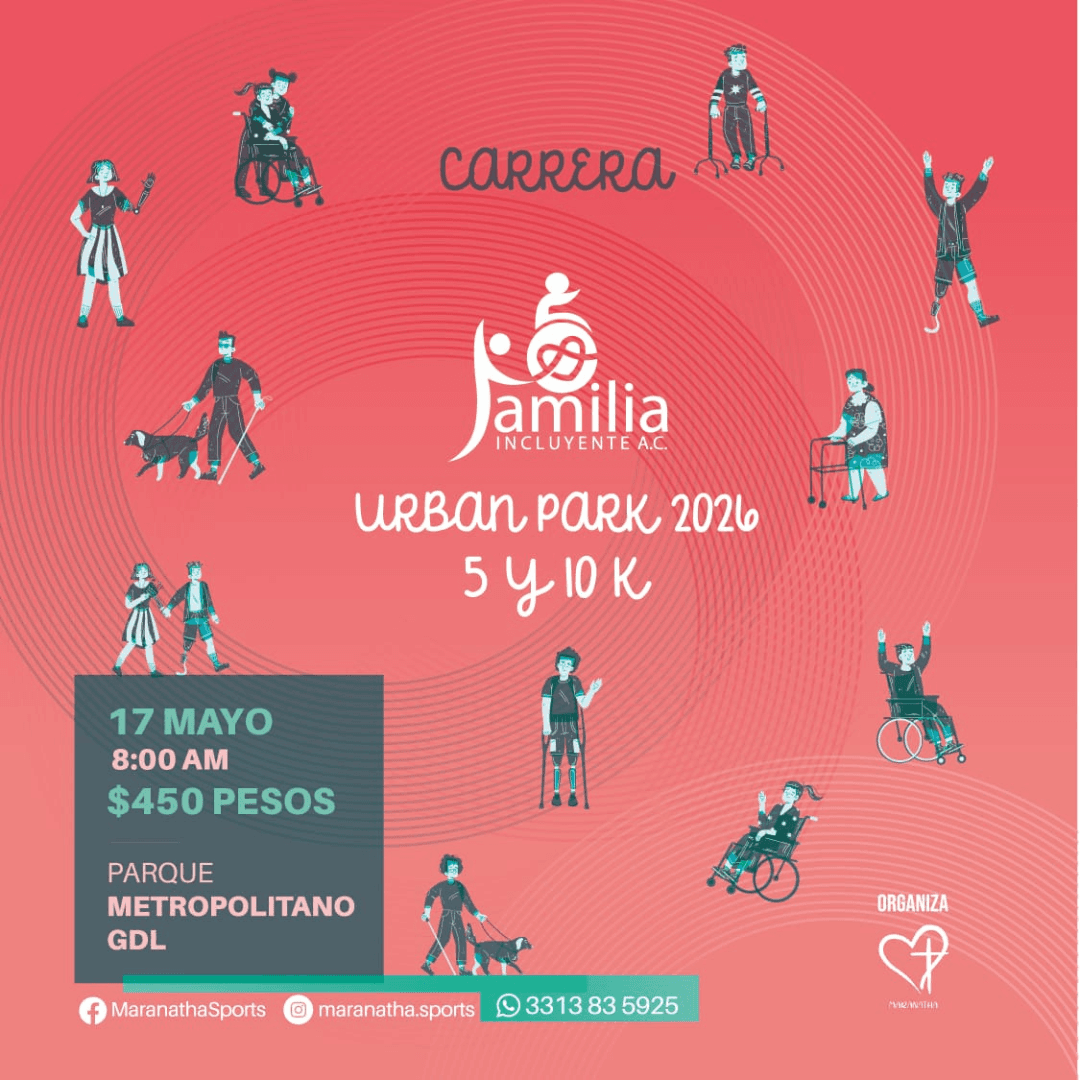 Logo de I CARRERA FAMILIA INCLUYENTE® URBAN PARK 2026
