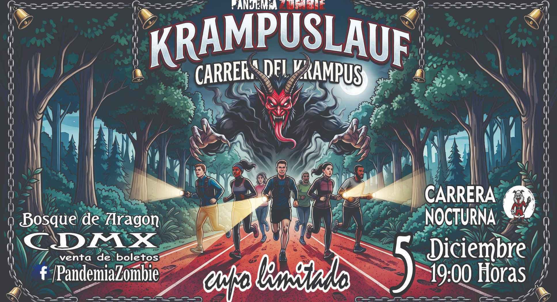 Logo de 👹 Krampuslauf 2026 (Carrera del Krampus) 🏃♂️❄️
