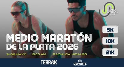 Logo de Medio Maratón de la Plata 2026