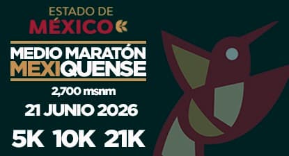 Logo de Medio Maratón Mexiquense 2026