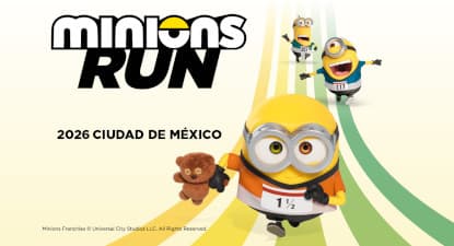 Logo de Minions Run CDMX 2026