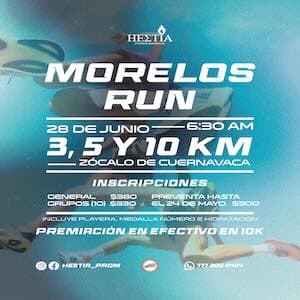Logo de Morelos Run