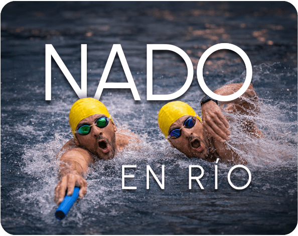 Logo de Nado en río Singles y Relevos Las Estacas 2027