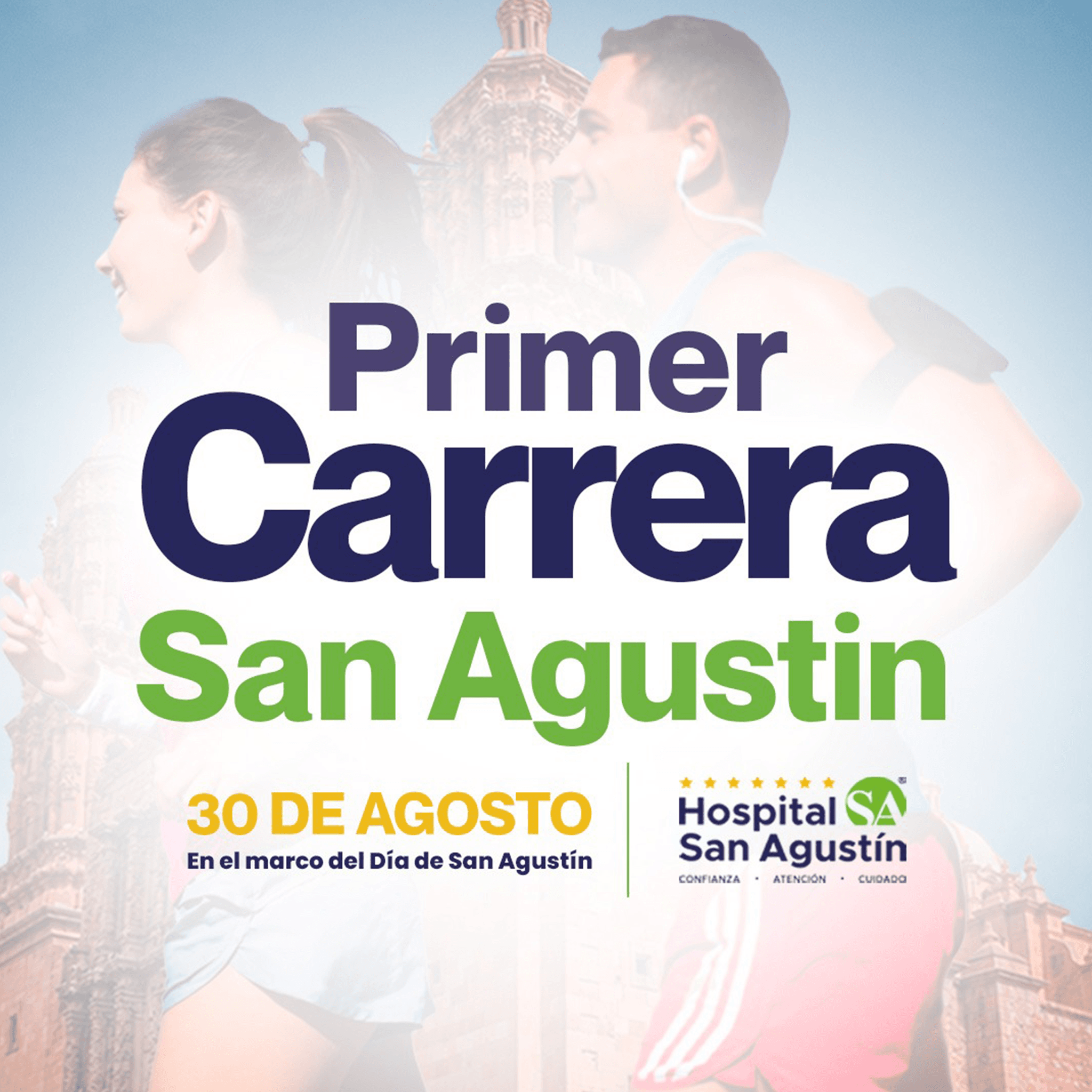 Logo de Primera Carrera San Agustin 3K, 5K y 10K