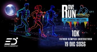 Logo de Rave Run By Carrera Nocturna 2026