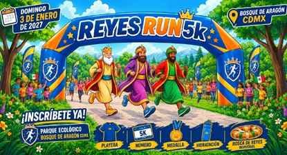 Logo de Reyes Run 5k 2026