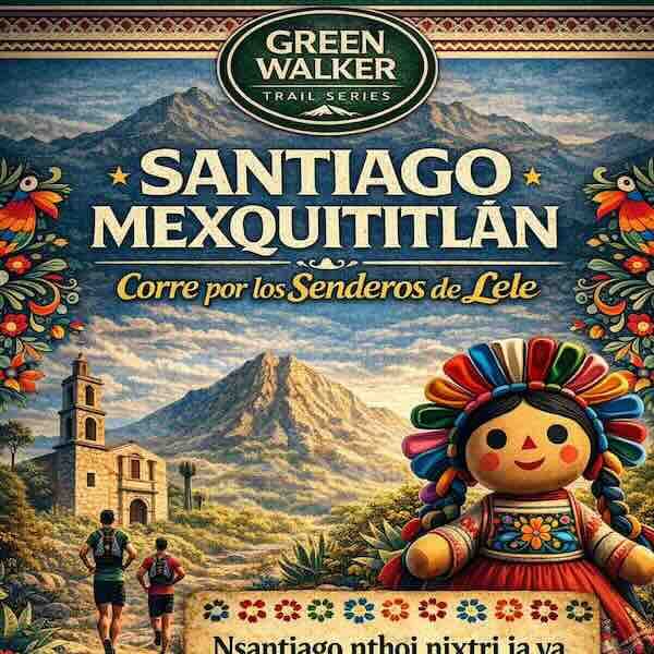 Logo de Santiago Mexquititlan Green Walker Trail Series