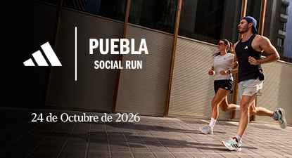 Logo de Social Run Adidas Puebla 2026