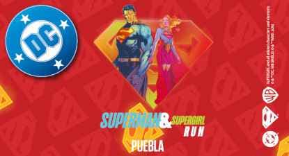 Logo de Superman & Supergirl Run Puebla 2027
