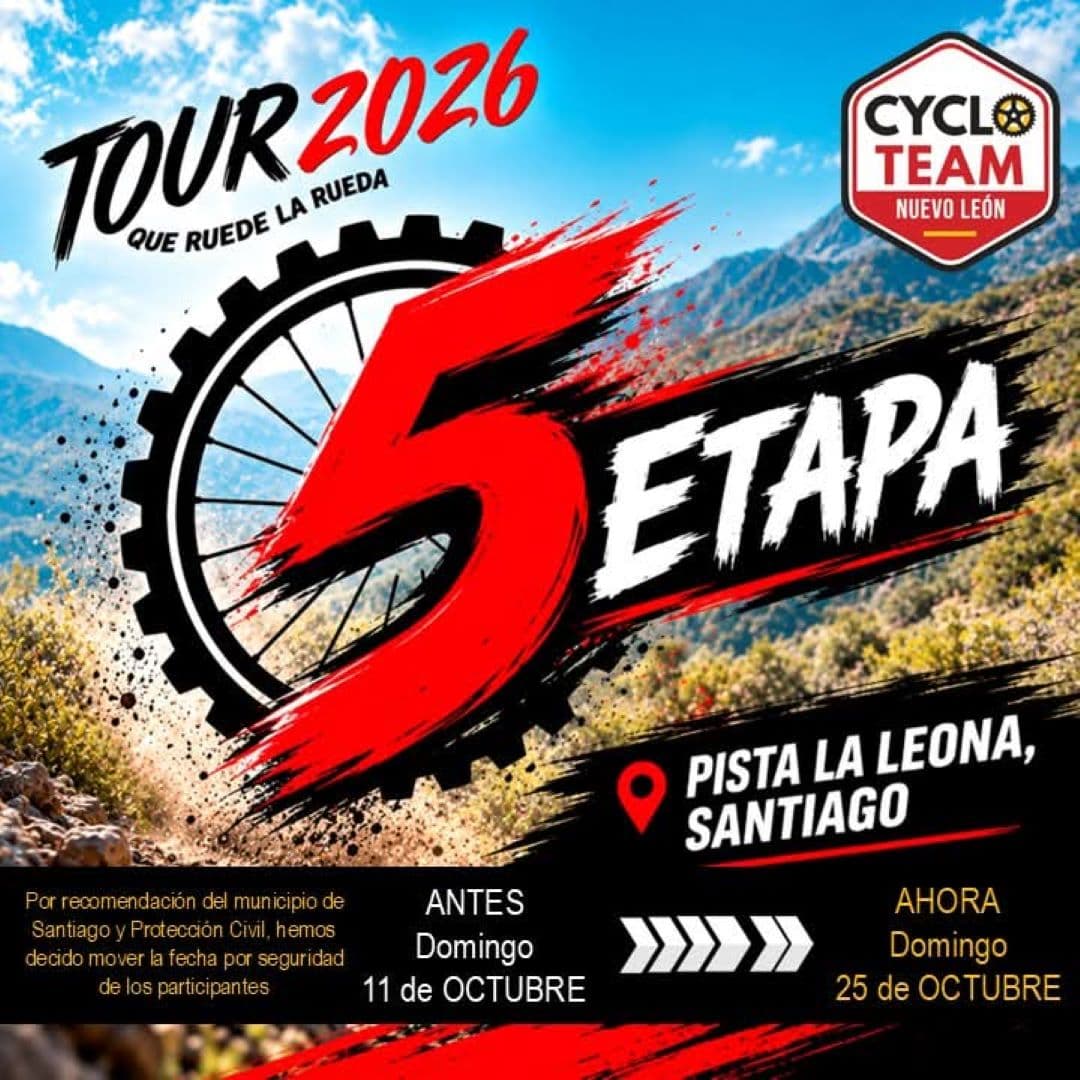 Logo de Tour 2026 Etapa 5 Santiago