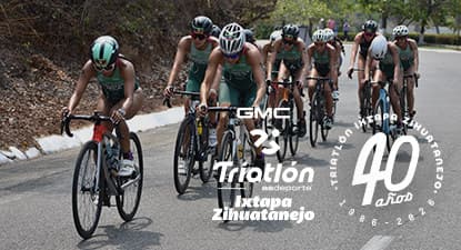 Logo de Triatlón Ixtapa - Zihuatanejo 2026 ¡40° Aniversario!
