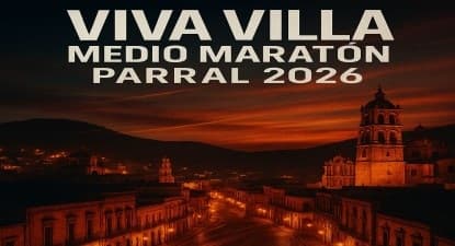 Logo de Viva Villa Medio Maratón Parral 2026