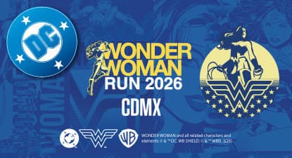 Logo de Wonder Woman Run 2026 CDMX