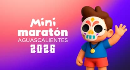 Logo de XI Mini Maratón Aguascalientes 2026 Carrera de Niños 2026